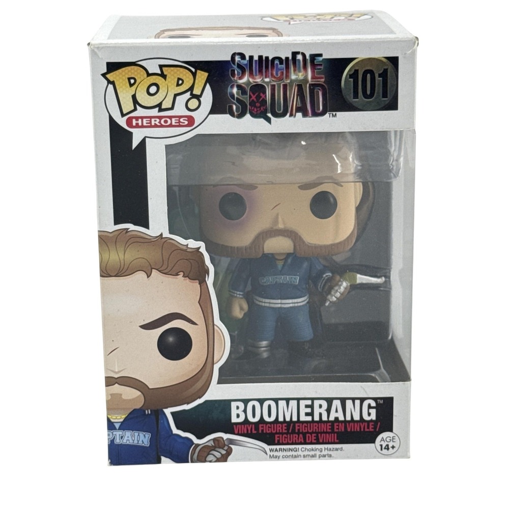 Funko Pop Heroes Suicide Squad Boomerang 101 Vinyl Figure DC Comics Multicolor